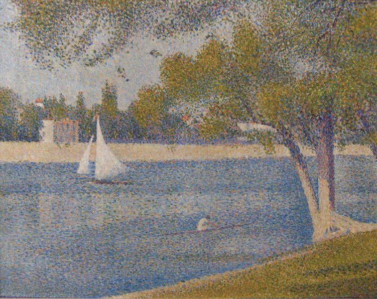 The river Seine at La Grande-Jatte